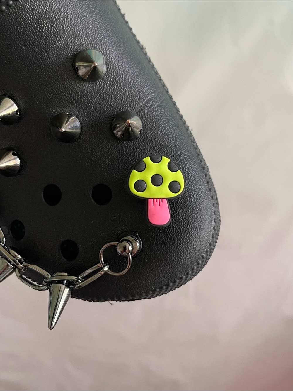 Neon Mushrom Croc Jibbitz Charm